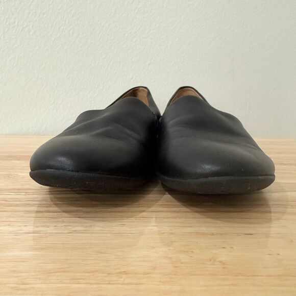 Dansko Women's Size 38 US 8 Black Leather Comfort Slip on Loafers - Picture 5 of 10